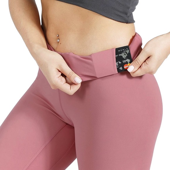 2 Pack High Waist Yoga Leggings - Picture 2 of 8